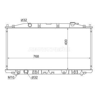 Радиатор Honda Accord 08-13 / Honda Accord 07-12 / Inspire 07-12 SAT