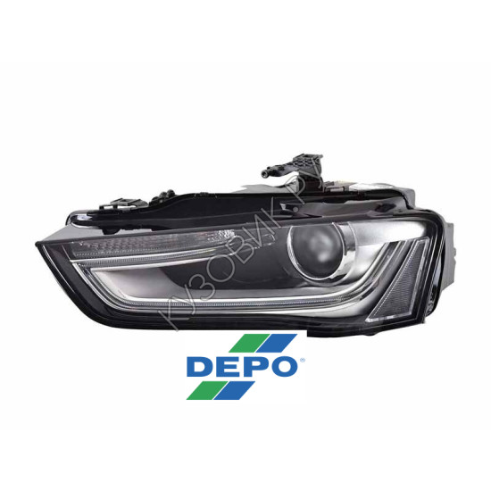 Фара левая Audi A4 B8 рестайлинг (2012-) DEPO