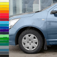 Крыло переднее левое в цвет кузова Chevrolet Cobalt 2 (2011-2016) Ravon R4 с отверстием под повторитель