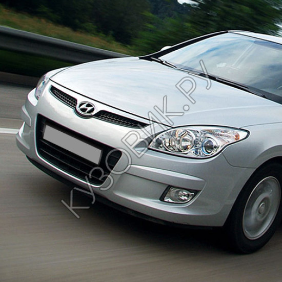 Бампер передний в цвет кузова Hyundai i30 1 (2007-2010) Бампер передний в цвет кузова Hyundai i30 1 (2007-2010)