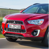Бампер передний в цвет кузова Mitsubishi ASX (2012-2016) рестайлинг