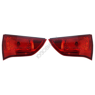 Фонари задние Митсубиси Паджеро Спорт Mitsubishi PajeroSport 2 (2008-2013) комплект 2 штуки левый и правый SAT высокое качество