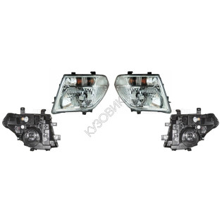 Фары Ниссан Патфайндер Nissan Pathfinder R51 (2005-2014) комплект 2 штуки левая и правая DEPO высокое качество