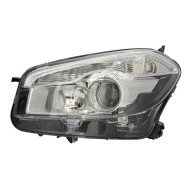Фара левая линзованная под корректор Nissan Qashqai J10 (2010-) рестайлинг