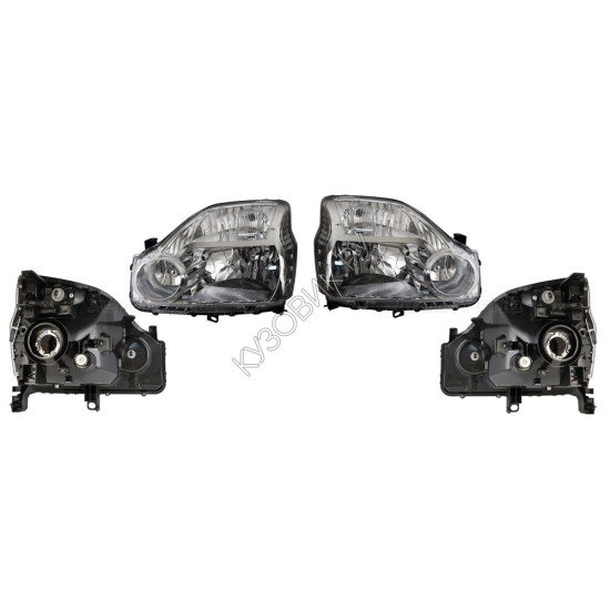 Фары Ниссан Х Трейл Nissan X-Trail T31 (2007-2013) комплект 2 штуки левая и правая DEPO высокое качество