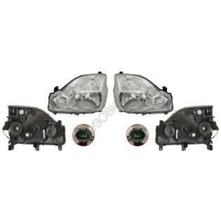 Фары Ниссан Х Трейл Nissan X-Trail T31 (2007-2013) комплект 2 штуки левая и правая TYC высокое качество