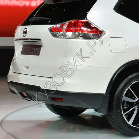 Бампер задний в цвет кузова Nissan X-Trail T32 (2014-2017)