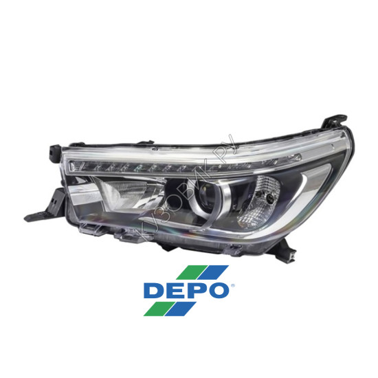 Фара левая Toyota Hilux (2015-) DEPO