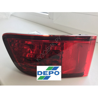 Фонарь левый задний в бампер Toyota Land Cruiser Prado 120 (2002-2009) DEPO