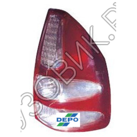Тюнинг-фонари (комплект) в крыло Toyota Land Cruiser Prado 120 (2002-2009) DEPO