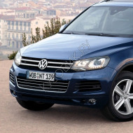 Передний бампер в цвет кузова Volkswagen Touareg 2 (2011-2018)